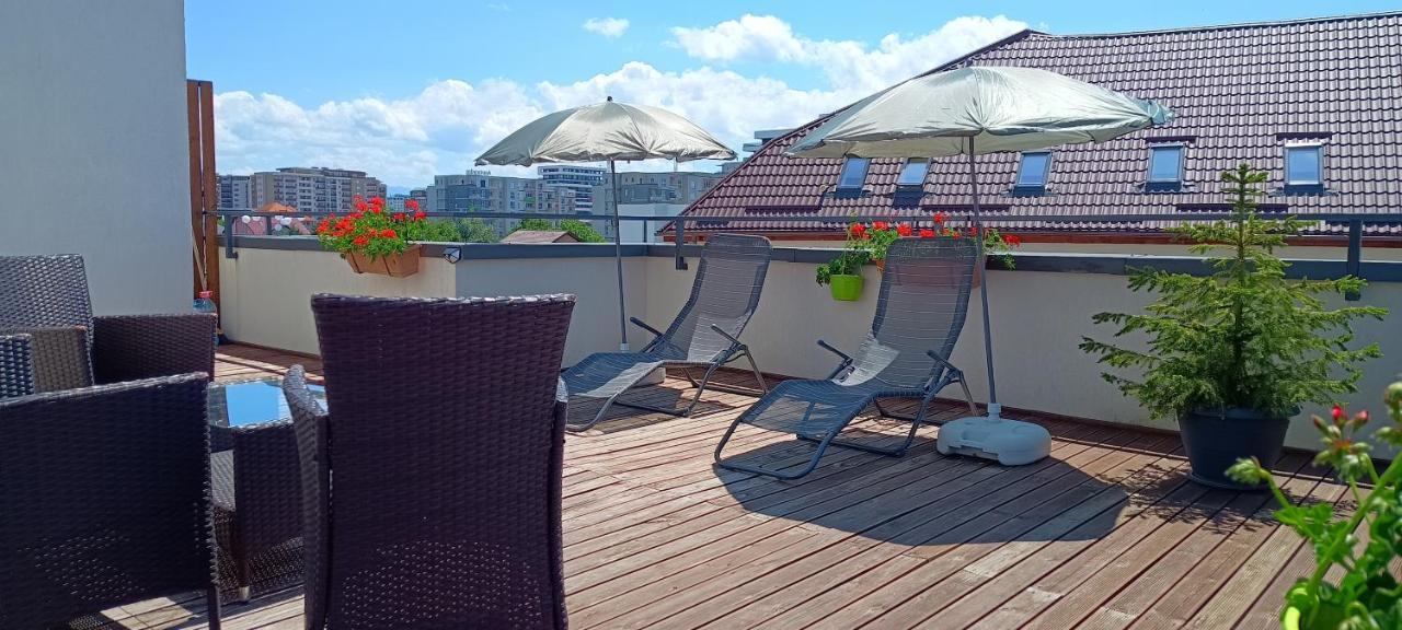 Ama Apartament Cu Terasa 50 Mp & Parcare Брашов Экстерьер фото